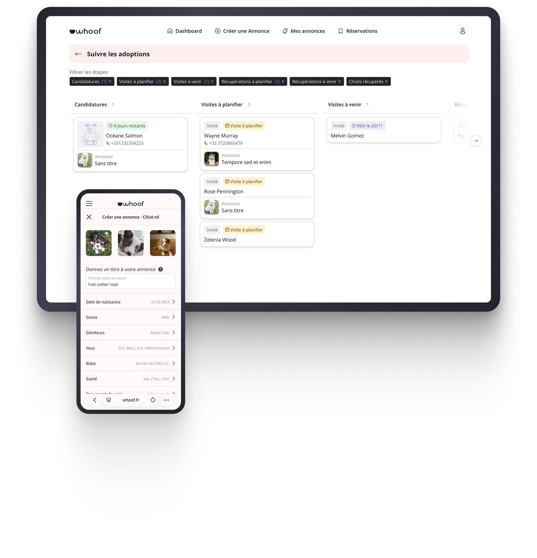  macbook et smartphone