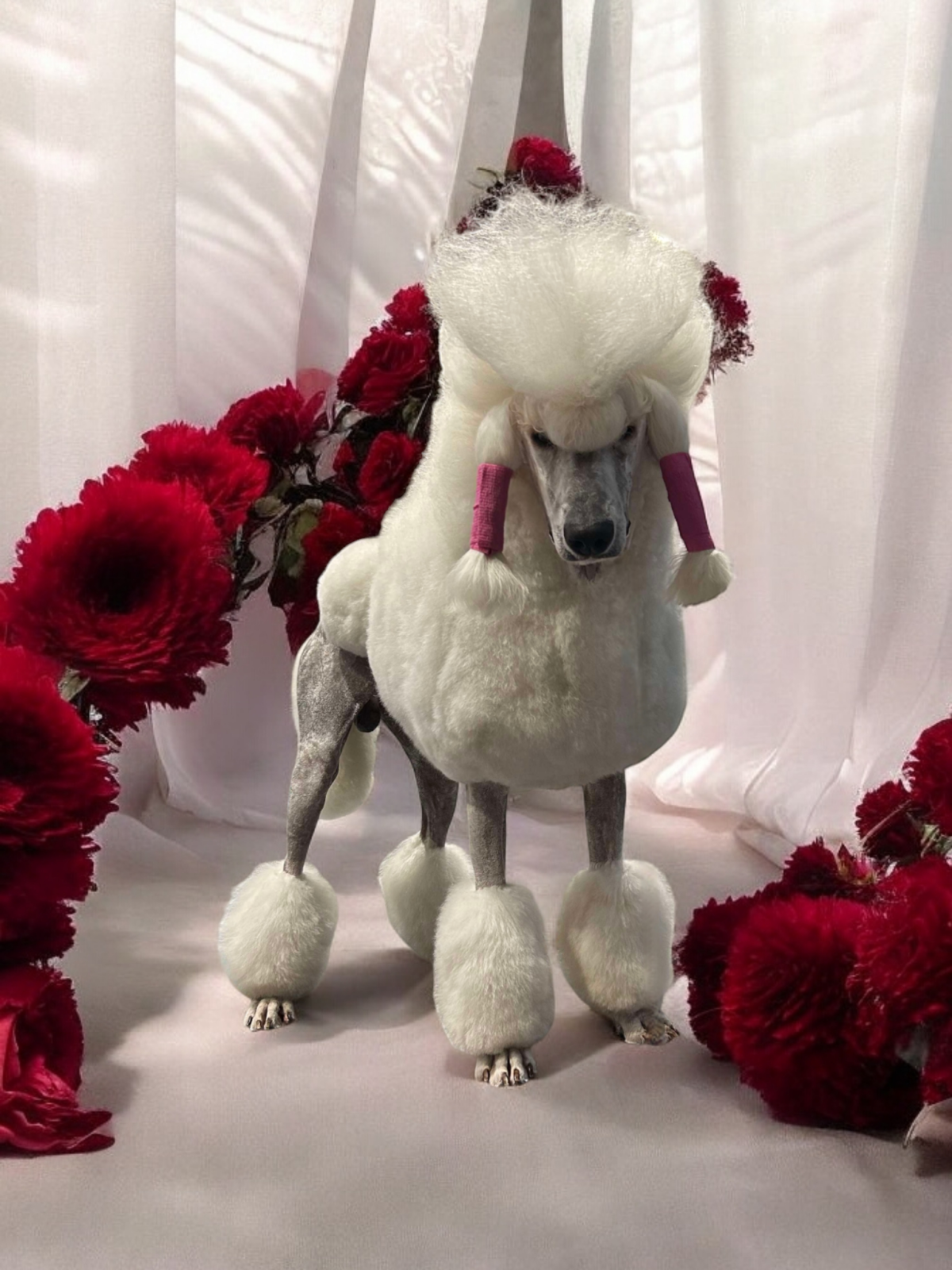 Magnifique grand caniche 🐩 lignee exceptionnels